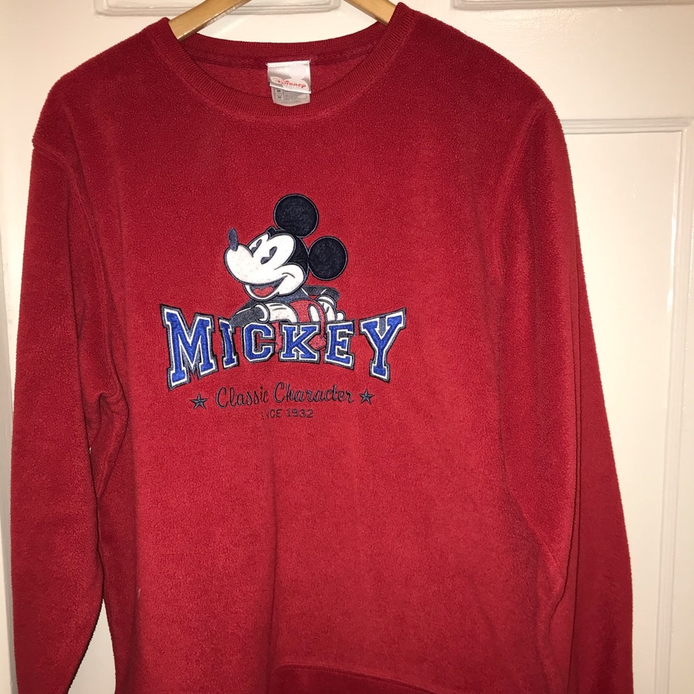Disney Mickey Fleece Oversized Sweat Shirt